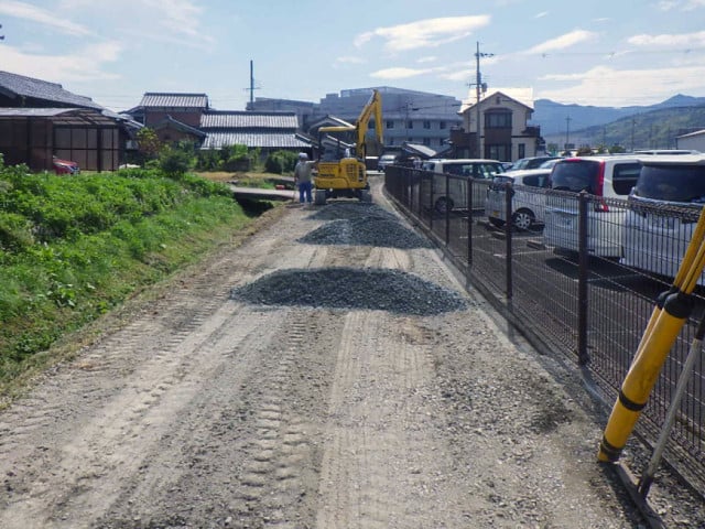 粟鹿薬師溝線舗装修繕工事